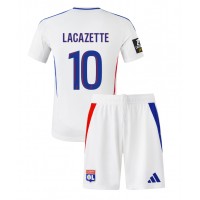 Dječji Nogometni Dres Olympique Lyonnais Alexandre Lacazette #10 Domaci 2024-25 Kratak Rukav (+ Kratke hlače)